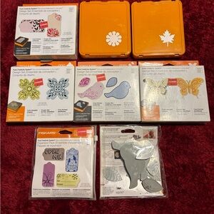 Fiskars Die Cut and letterpress